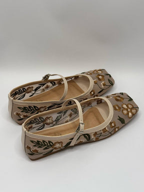 Sapatilha Manoela Floral - Claudia Albuquerque Shoes