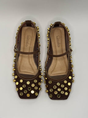 Sapatilha Manoela Marrom - Claudia Albuquerque Shoes