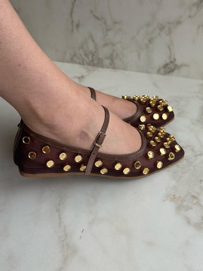 Sapatilha Manoela Marrom - Claudia Albuquerque Shoes