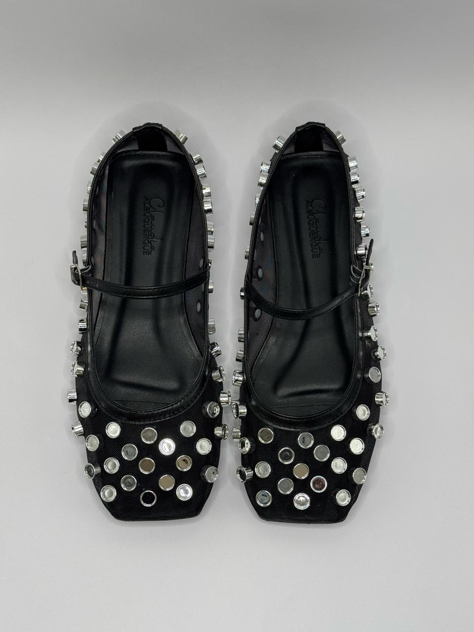 Sapatilha Manoela Preta - Claudia Albuquerque Shoes