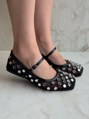 Sapatilha Manoela Preta - Claudia Albuquerque Shoes