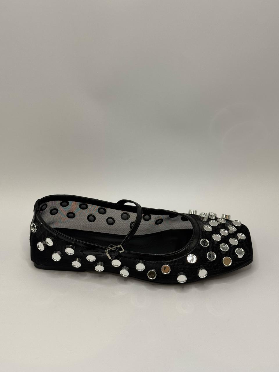 Sapatilha Manoela Preta - Claudia Albuquerque Shoes